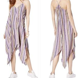 Bar III racer back handkerchief dress.